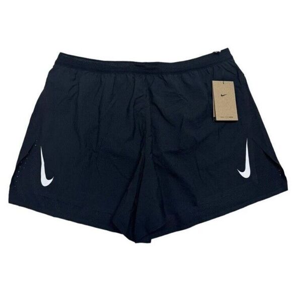 Nike Aeroswift CJ7840 010 Men’s Sz XL Dri-Fit ADV 4" Running Shorts Black - Picture 1 of 7